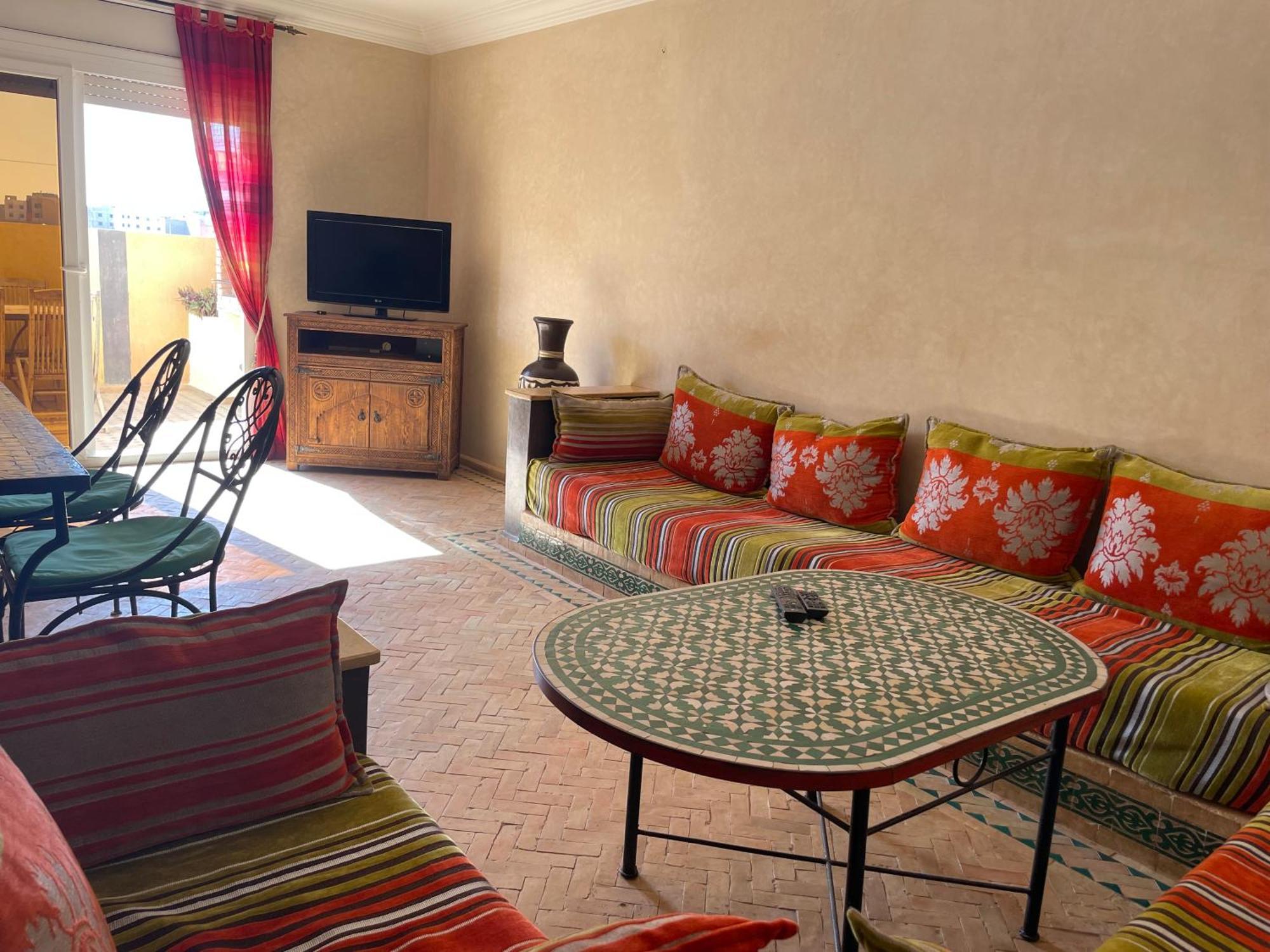 The Rainbow House Apartment Mirleft Luaran gambar